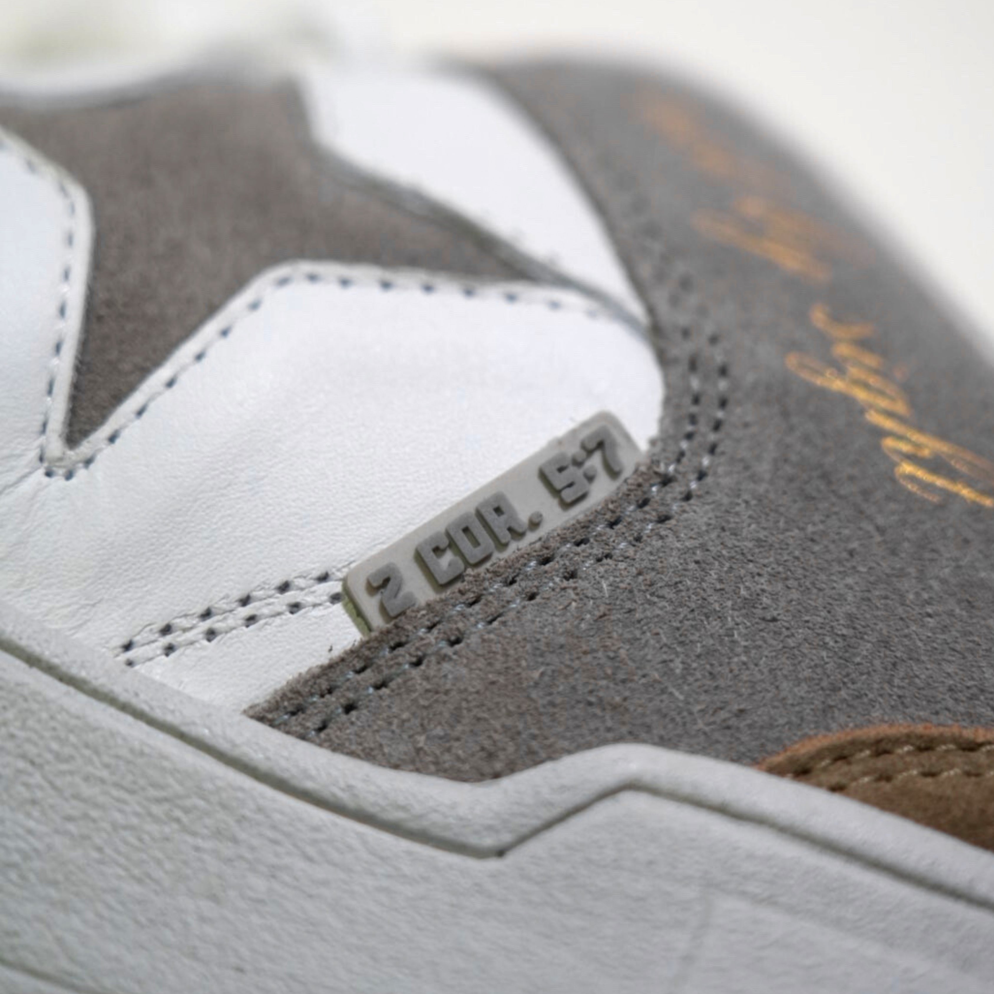 2 Corinthians 5:7 Vintage Basketball Sneakers