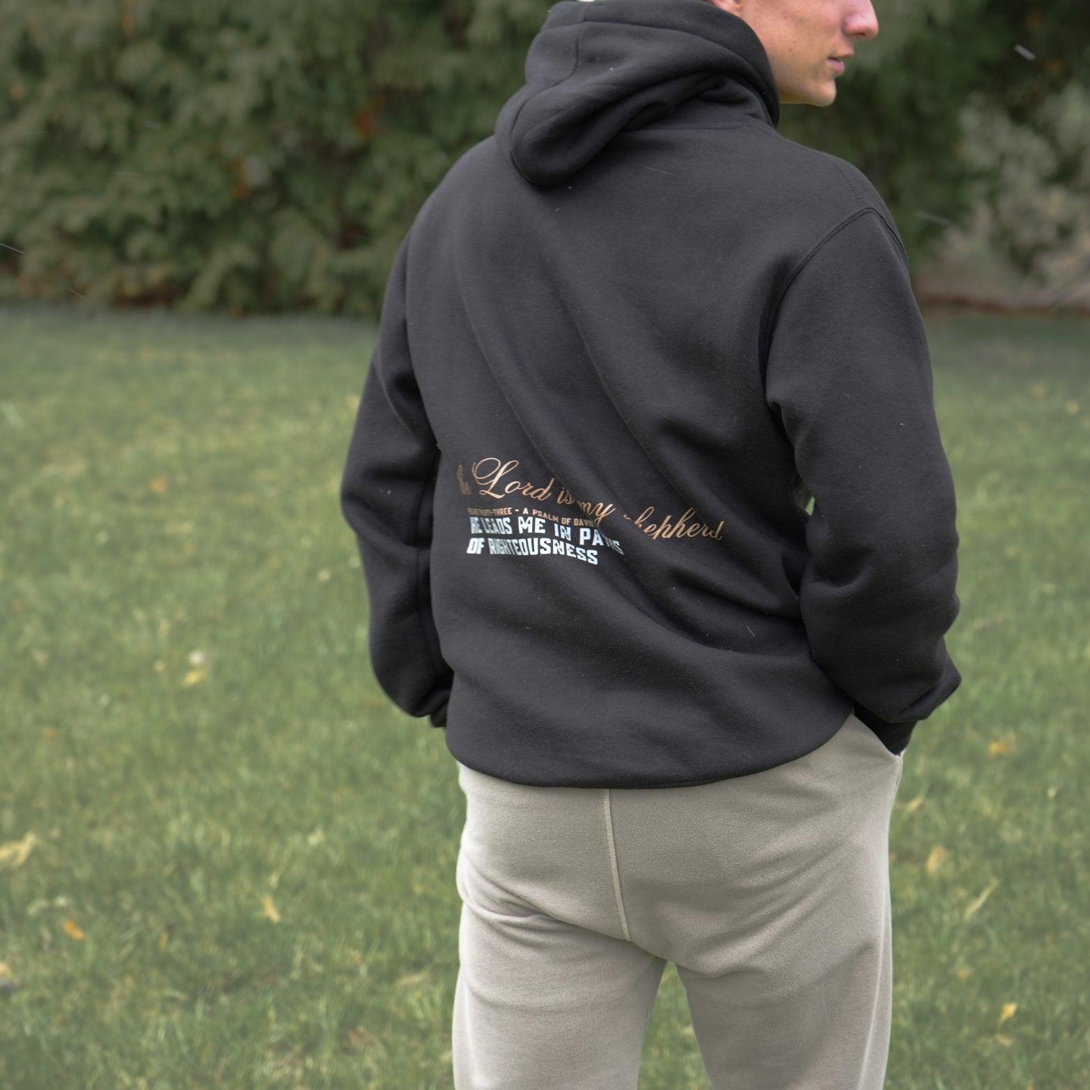 Psalm 23 Unisex Hoodie - Mirrorless Apparel