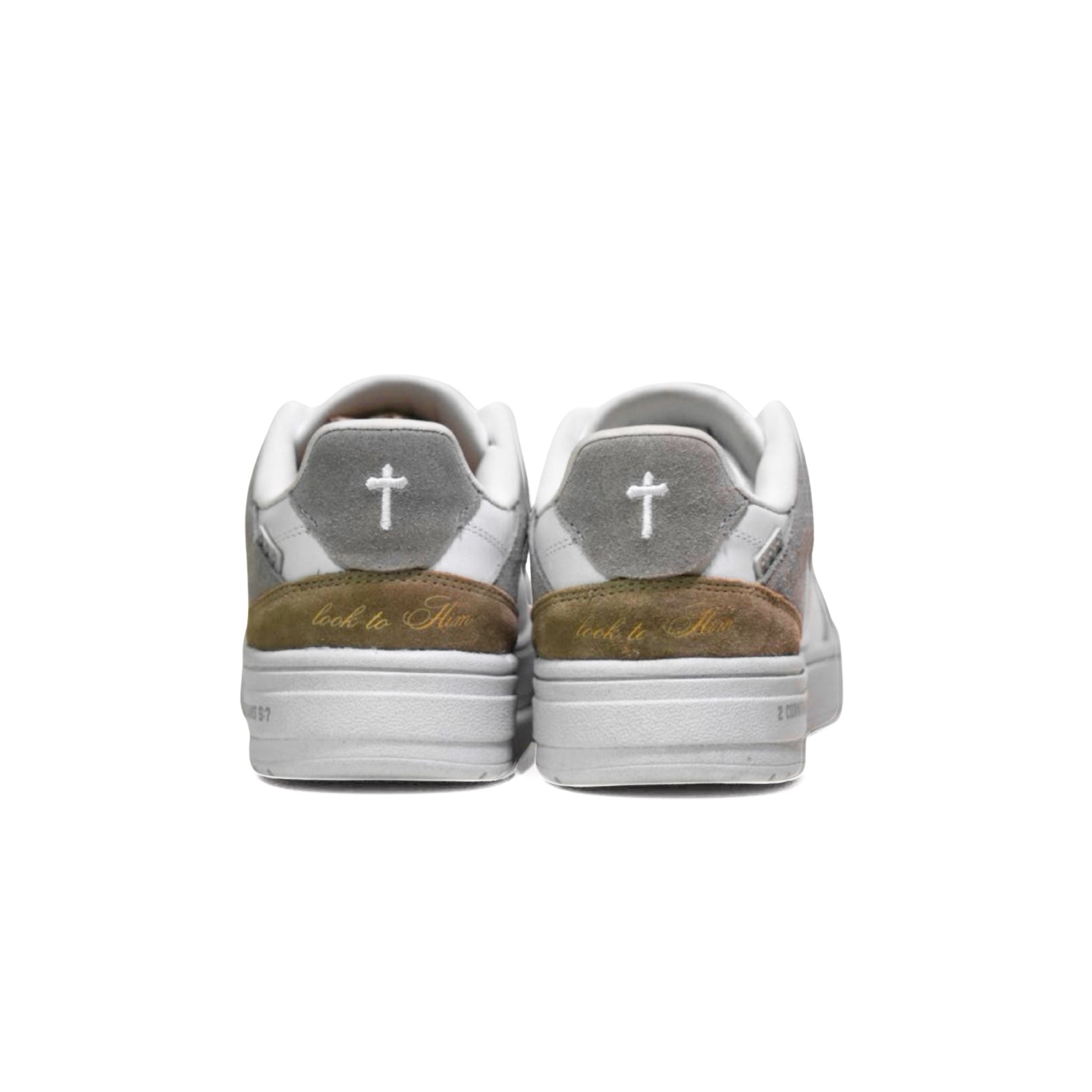 2 Corinthians 5:7 Vintage Basketball Sneakers