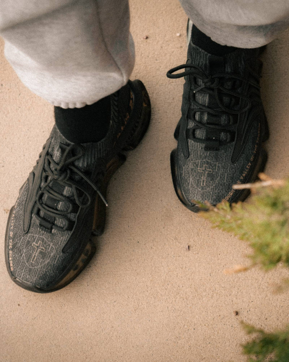 Psalm 23s Valley of the Shadow colorway from above